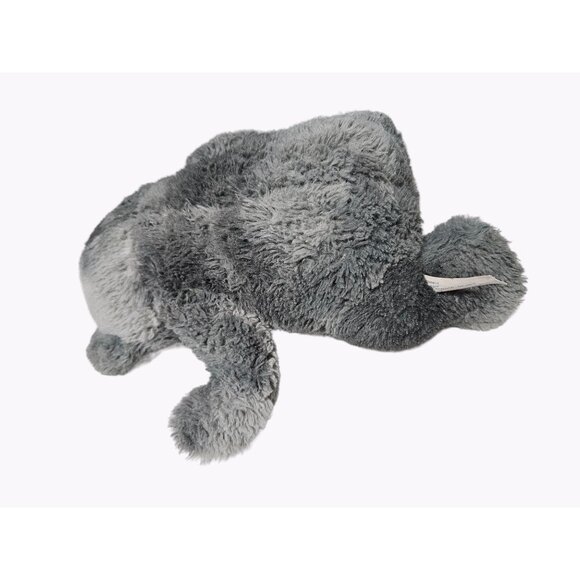 Walmart Valentines Day Grey Teddy Bear 13 inch Plush Pink Hearts Stuffed Animal - Picture 2 of 7